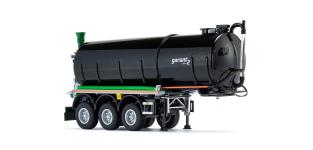 Wiking 077654 - I - Kotte Tanksattelauflieger TSA 30.000 Garant - schwarz
